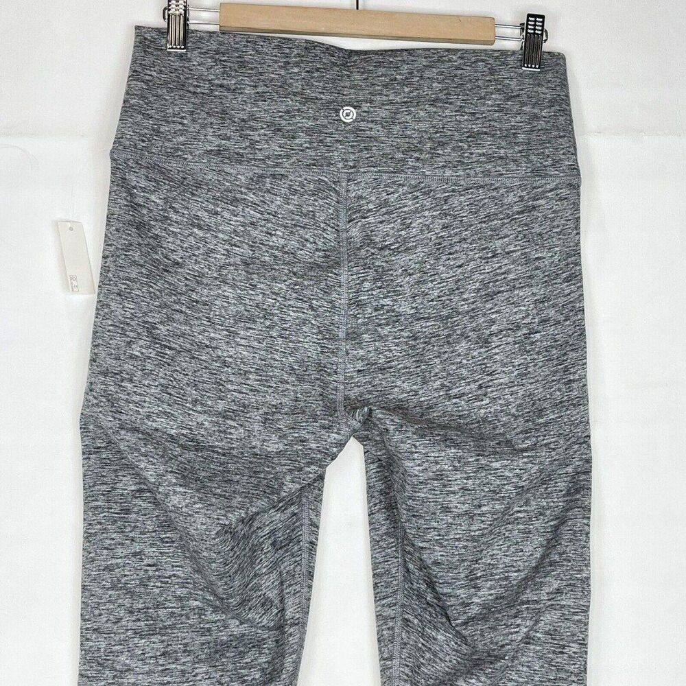 New Women Yoga Leggings 1X heather grey high waist - Picture 12 of 12